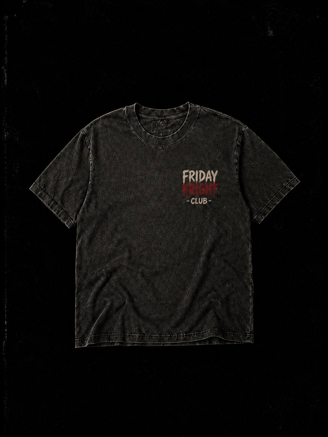 Friday Fright Club Vintage Horror Tee