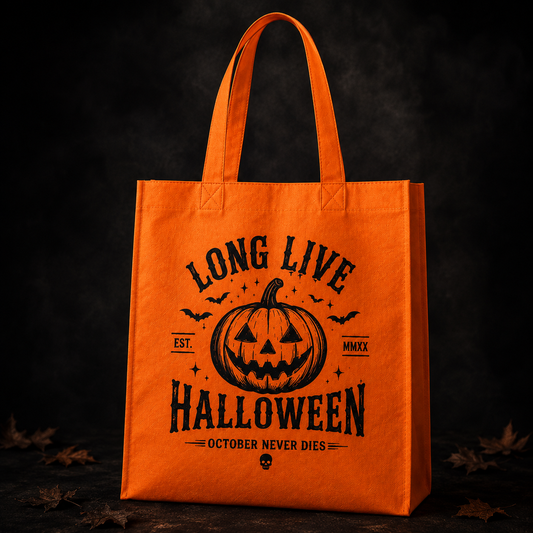 Long Live Halloween Jack-O’-Lantern Tote Bag
